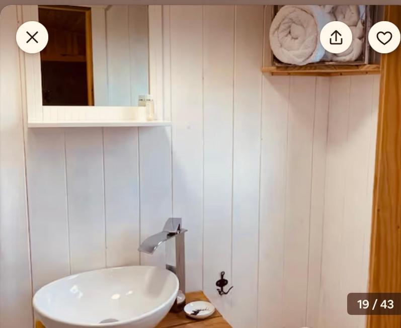 Sheepwash Shepherds Hut Bebside エクステリア 写真